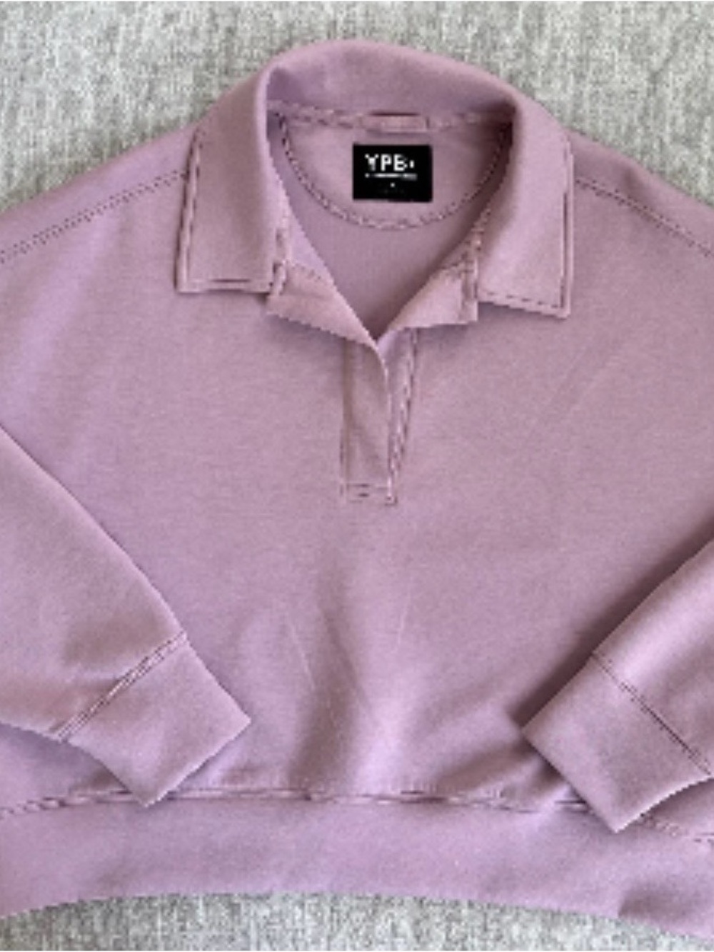 Abercrombie YPB Polo Sweatshirt - Picture 2 of 4